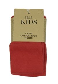 Nové - Jahodové punčocháče M&S