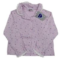 Nové - Lila pyžamový kabátek so vzorom Girl2Girl