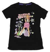 Černé tričko Hannah Montana Disney