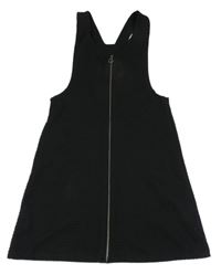 Černé vzorované propínací šaty George