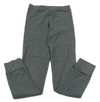 Tmavosivé melírované spodné nohavice TCM