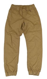 Hnědé teplákové cuff rifle H&M