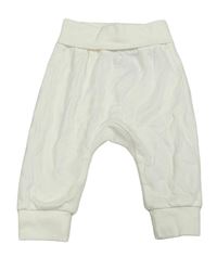 Smotanové ľahké tepláky H&M