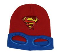 Červeno-modrá čepice - Superman DC Comics