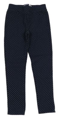 Tmavomodré puntíkaté tregíny Okaidi