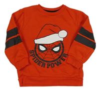 Červená mikina so Spidermanem George