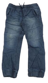 Tmavomodré cuff chino rifle C&A