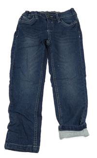 Tmavomodré podšité skinny rifle Kiki&Koko