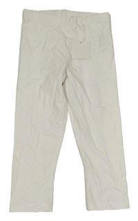 Nové - Biele crop legíny Name it