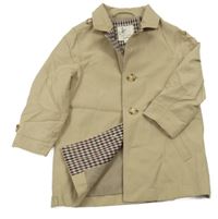 Béžový šušťákový jarný kabát River Island