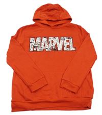 Červená mikina s Avengers a kapucňou Primark