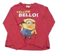 Malinové tričko s Mimoněm