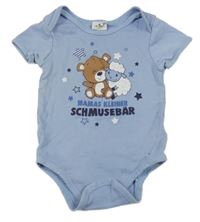 Svetlomodré body s ovcí a medvěďom Orsolino