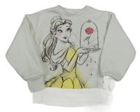 Biela mikina s Bellou zn. Disney