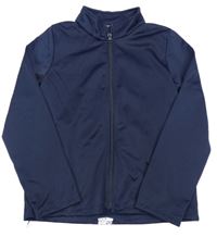 Tmavomodrá športová prepínaci mikina