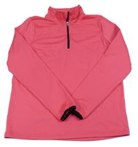 Ružová funkčná thermo mikina crane