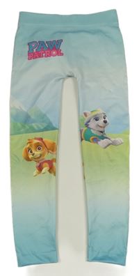 Světlemodré sportovní legíny s Tlapkovou patrolu Nickelodeon