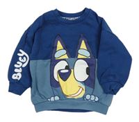 Modrá mikina s Bluey 