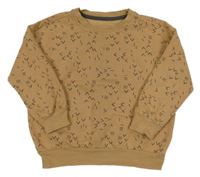 Hnedá vzorovaná mikina George