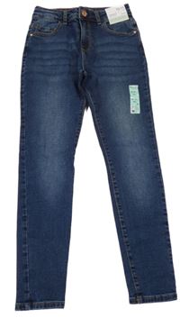 Nové - tmavomodré skinny rifle Denim Co.