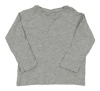 Sivé melírované tričko H&M