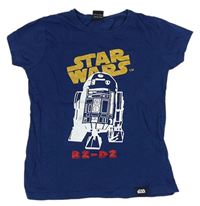 Tmavomodré tričko s R2-D2 - Star Wars