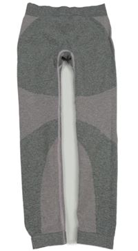 Šedo-růžové funkční kalhoty Lupilu