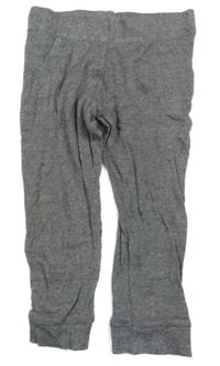 Sivé melírované ľahké tepláky F&F