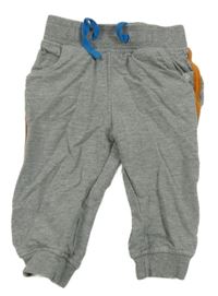 Sivo-oranžové tepláky Liegelind