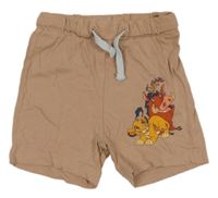 Béžové bavlněné kraťasy - Lví král Disney