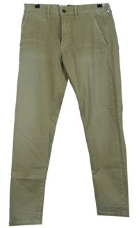 Pánske béžové plátenné nohavice zn. Pepe Jeans vel. 31/32