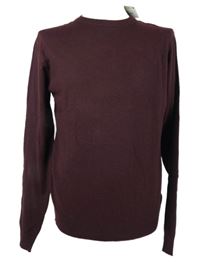 Nové - Pánsky vínový sveter Primark