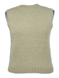 Dámská béžová svetrová vesta Next 