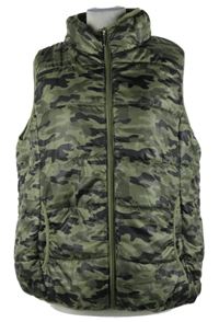 Dámska army šušťáková zateplená vesta Janina