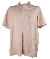 Pánske svetloružové polo tričko M&S