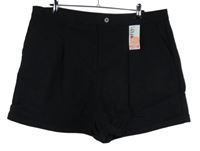 Nové - Dámske čierne voľné é kraťasy George