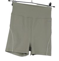 Dámské béžové sportovní elastické kraťasy s proužky USA pro 