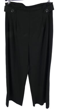 Dámské černé culottes kalhoty Johanna 