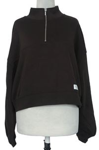 Dámská hnědá crop mikina H&M