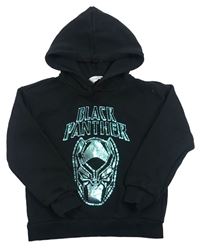 Čierna mikina s Black Panther a kapucňou H&M