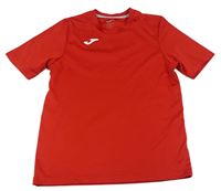 Červené športové tričko s písmenem Joma