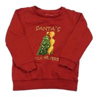 Červená mikina s obrázkom Pocopiano