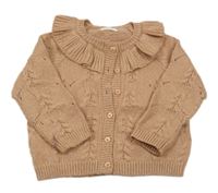 Staroružový prepínaci sveter s golierikom Next