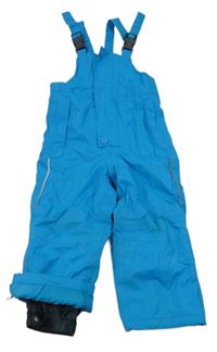 Azurové šusťákové laclové oteplovačky Impidimpi