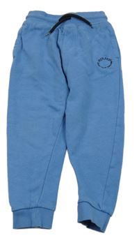 Modré tepláky s nápisem George