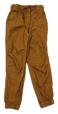 Hnědé teplákové rifle H&M