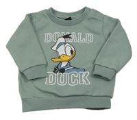 Svetlozelená mikina s Donaldem Primark