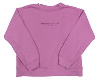 Ružová mikina s nápisom Primark