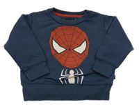 Tmavomodrá mikina se Spidermanem 