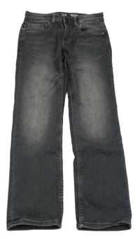 Tmavošedé straight teplákové rifle C&A